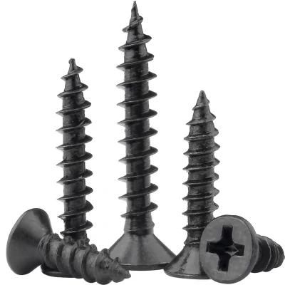 Obm/ODM/OEM Carbon Steel Countersunk Head Cross Recessed Screw