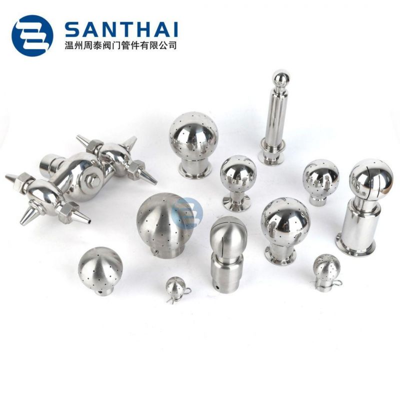 1-2" 316 Sanitary Stainless Steel Rotary Spray Ball for Cleaning Wine Tank