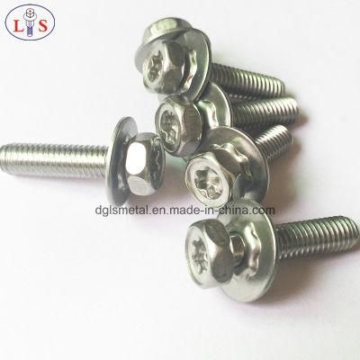 Stainless Steel Head Head Hexagon Torx Recess Bolt