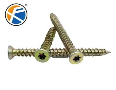 Torx Drive Flat Head High-Low Thread C1022A Concrete Screw Window Frame Screw