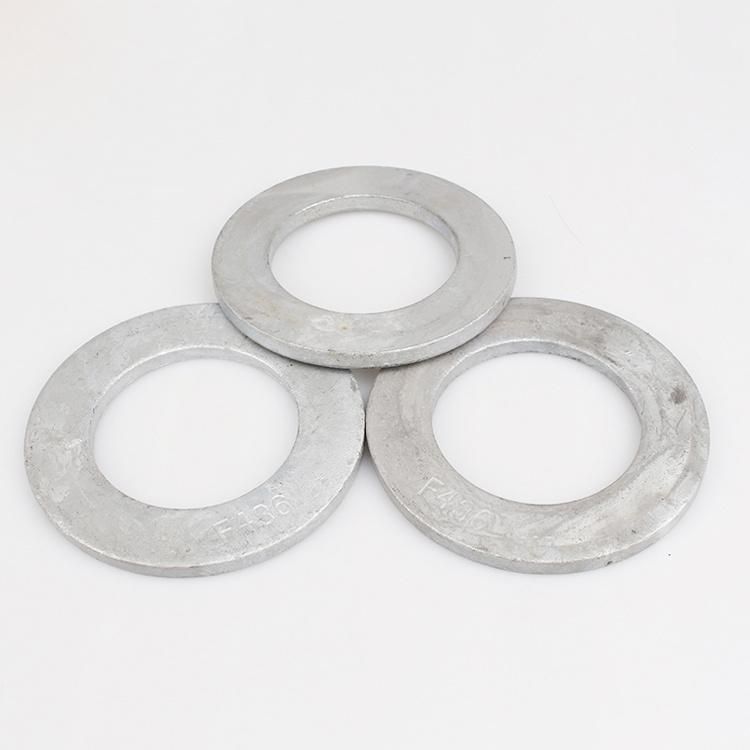 F436 Washer, Black, HDG, Zinc