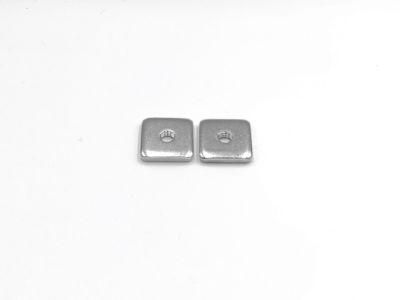 DIN557 Square Nuts M16 Zinc Plate