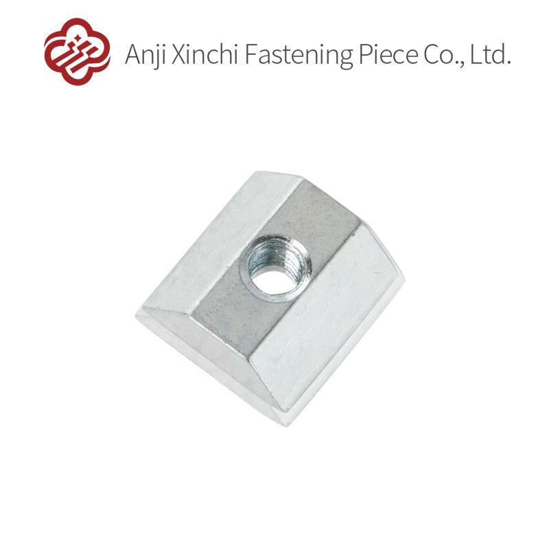 Trapezoidal Nut with Hole Hardware Fastener Nut Connector
