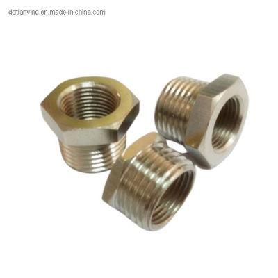 Brass Reducer Outer and Inner Bushing with Plated