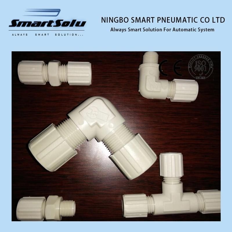 PP Material Anti - Corrosion Joints Fitting
