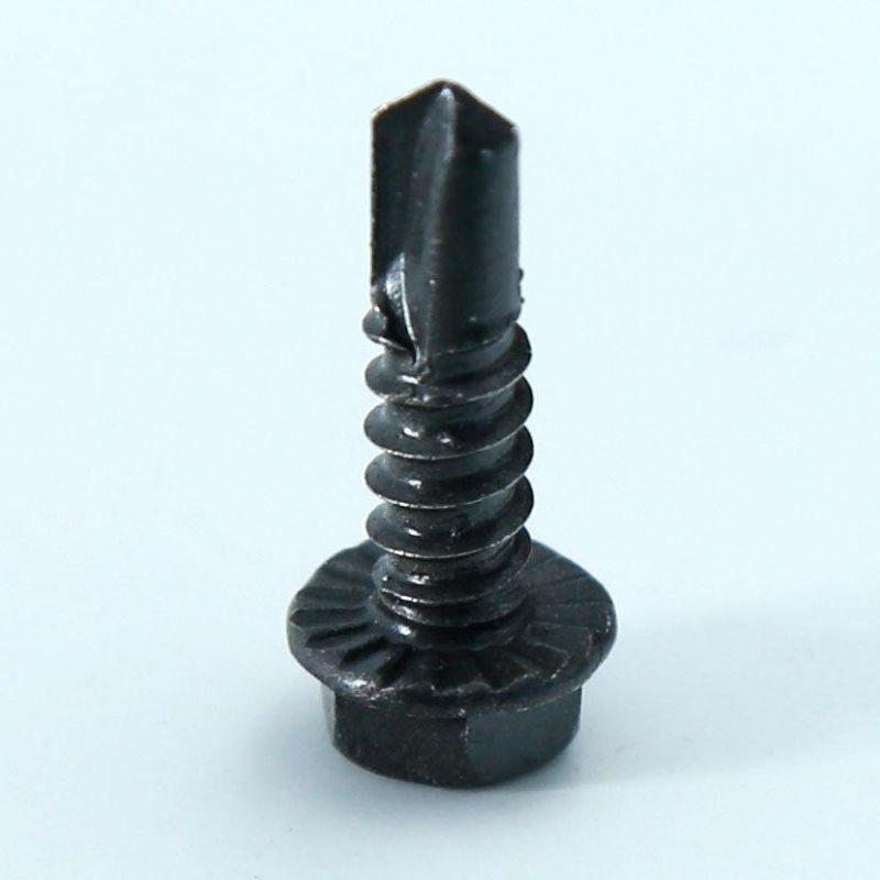 Hex Flange Head Self Drilling Screw SUS410 Tapping Screw with Waterproof Washer