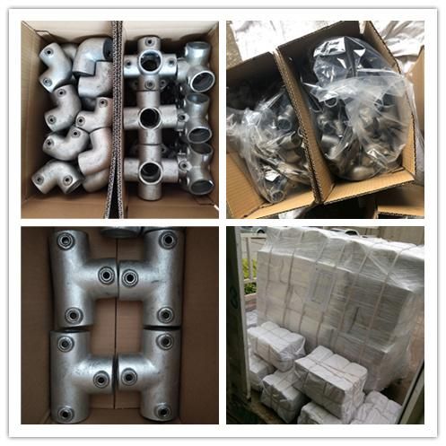 Kee Pipe Clamp Key Clamp Base Flange Fittings for Safety Barriers