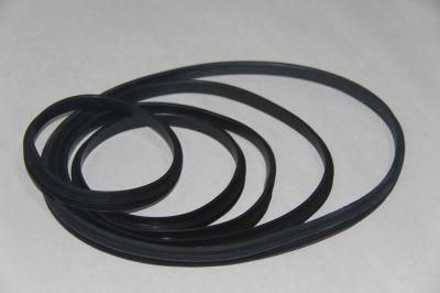 100/125/160/200/250 Double Legged EPDM Rubber Gasket Fpr Duct Work