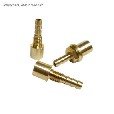 Custom Design Round Head Thread Brass Hose Nipple