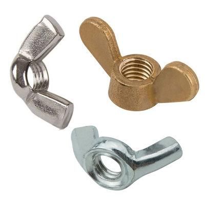 Furniture Brass Stainless Steel DIN-315 Butterfly Wing Nut