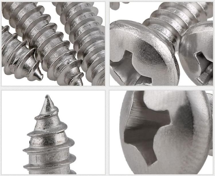 3/8X0.5 Unf-Ppb Tapping Screw 304 Self Tapping Screws