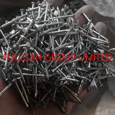 1.80X25mm 1&quot; Polished Common Steel Nails
