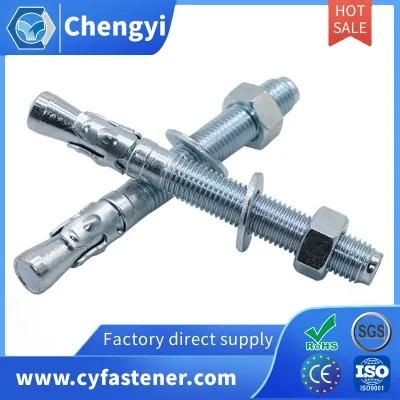 China Wholesale Fastener Hardware Expansion Wedge Anchor Bolt Carbon Stainless Steel Zinc Coated Car Repair Gecko GB/T 22795 (LG) - 2008