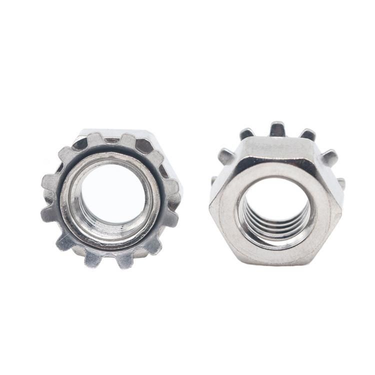 Hex K Lock Nut, Hex Kep Nuts, Kep K Lock Nut, Stainless Steel 304 316