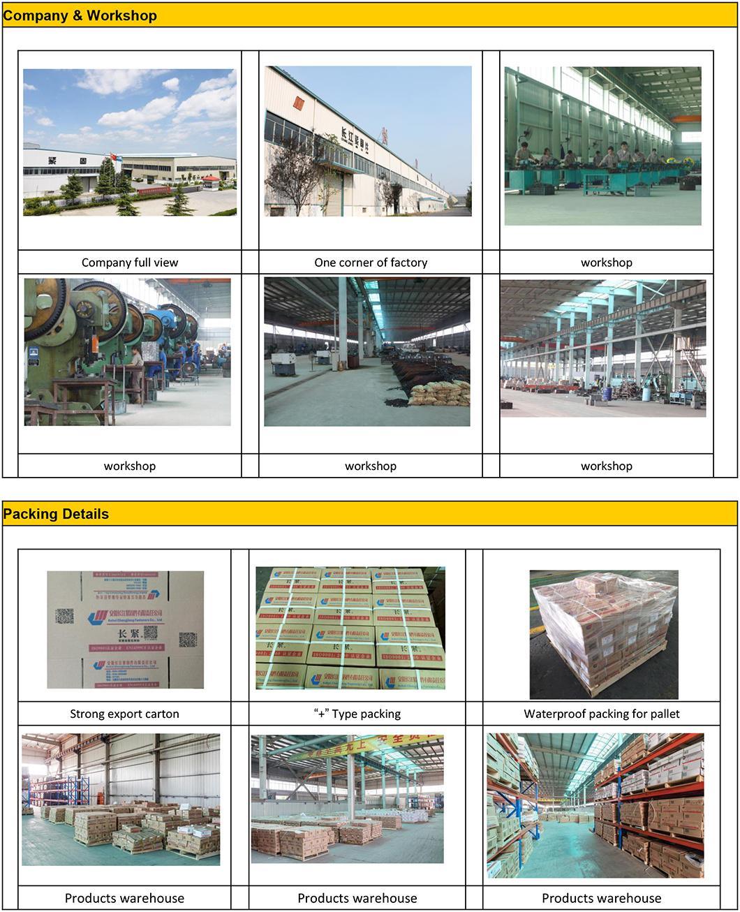 Dacromet High Strength Bolt with Hex Head for Industrial Building