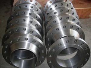 A182 F304L Wn Forged Flange, 150# RF, Sch 10s, 24 Inch