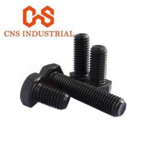 Metric Thread Carbon Steel 12.9 Grade DIN933 Hex Head Bolt