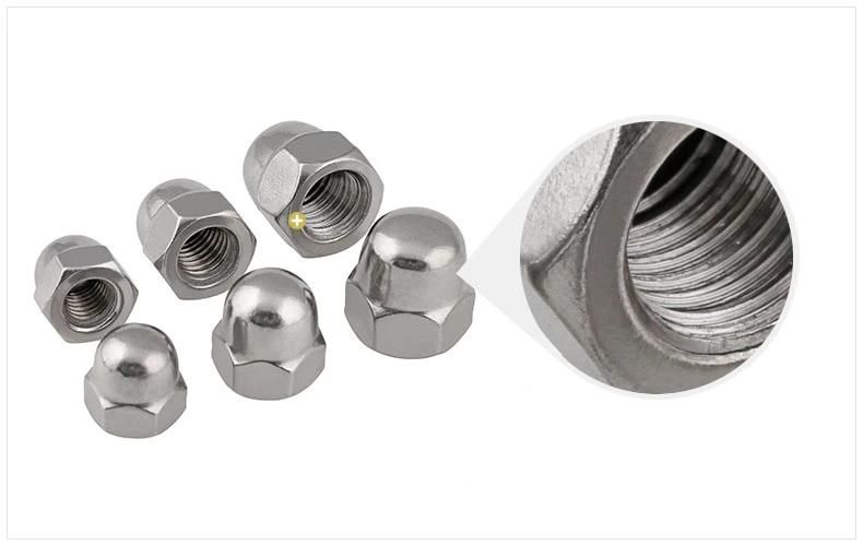 GB/T 923-1988 201 304 Stainless Steel Acorn Nuts