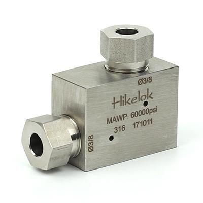 60000psi Ultra-High Pressure Union Elbow Connector Fitting