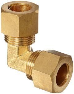 Liquid Tight Conduit Female 90-Degree Elbow Pipe Fitting Forged Brass Right Angle, Quick Connect Fittings