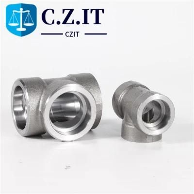 ANSI Sw Carbon Steel A105n Fittings Forged Socket Weld Tee