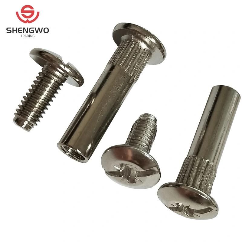 Nickel Plated Book Connecting Screw
