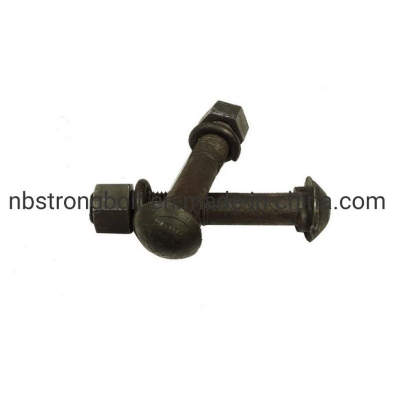 Fish Bolt Factory with Nut and Washer High Strength Can Be Customized
