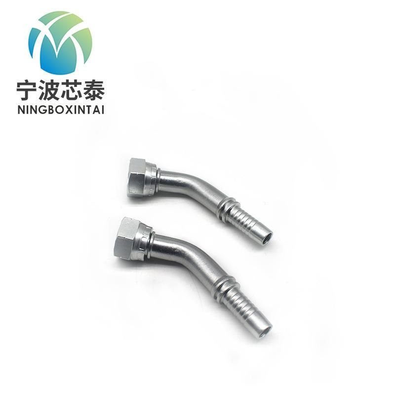 OEM Hydraulic Pressure Test Hose Coupling Carbon Steel Stainless Steel Hydraulic High Pressure Tubing Coupling Metric Us Inch Hydraulic Hose Adapter