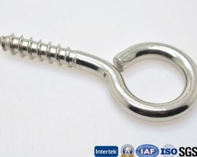 Ss304 Self Tapping Wood Hook Screw with Eye