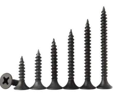 Black Phosphated Galvanized DIN 18182 Standard Bugle Head Fine Coarse Thread Perfect Gypsum Drywall Screw