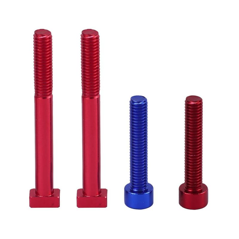 Stainless Steel DIN933 M8 Hex Bolt with Zinc Plated