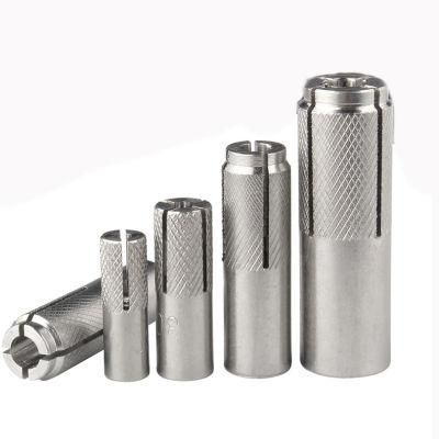 Stainless Steel Internal Forced Gecko Flat Pull Explosion CE Drop-in Anchor