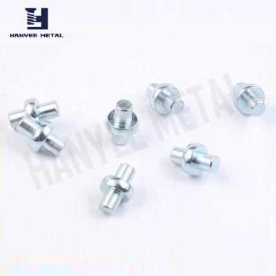 Advanced Equipment Blue White Zinc Plated Solid Rivet