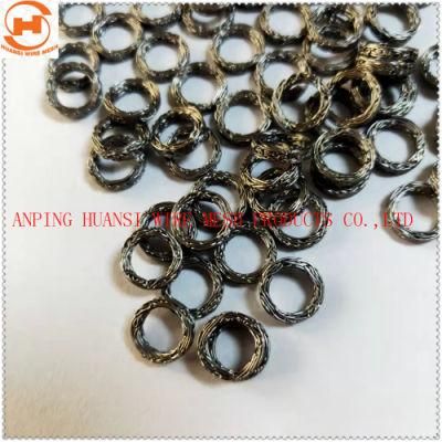 Compressed Stainless Steel Knitted Wire Mesh Gas-Liquid Filter Mesh