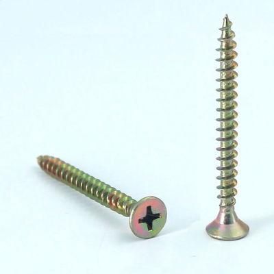 Yellow Zinc Torx Drive Double Countersunk Head Screw Wood Chipboard Screw