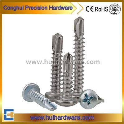 Zinc Plated Cross Pan Head Self Drilling Screw (DIN7504N)