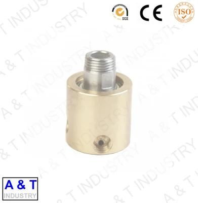Inch Double Way Brass Housing Coolant Rotating Unions Water Rotary Joint for Pipe