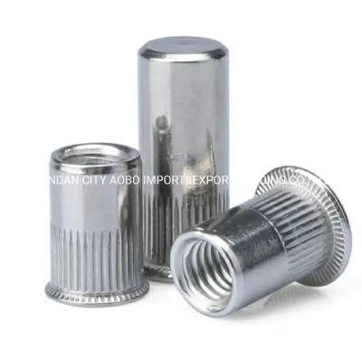 Reduce Head Head Half Knurled Body Blind Rivet Nut Factory