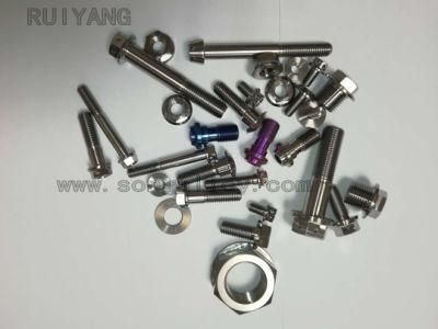 Titanium Bolts and Titanium Nuts for Customed