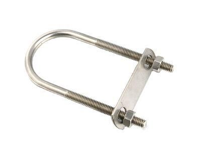 China Wholesales Factory Directly Sales Carbon Steel Stainless Steel Bent Bolts U Bolt