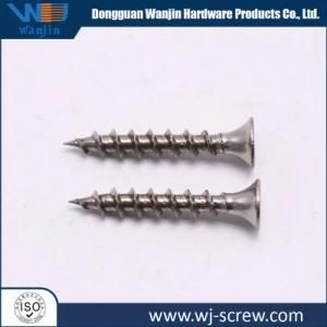 Ss Flat Tail Self -Drilling Screw, Passivation Surface Treatment Countertsunk Cross Ss Self-Tapping Screw
