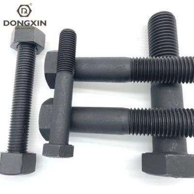 Supply Customized M8-M150 High Quality China Fastener Bolt Railway Track Bolt Hex Bolt
