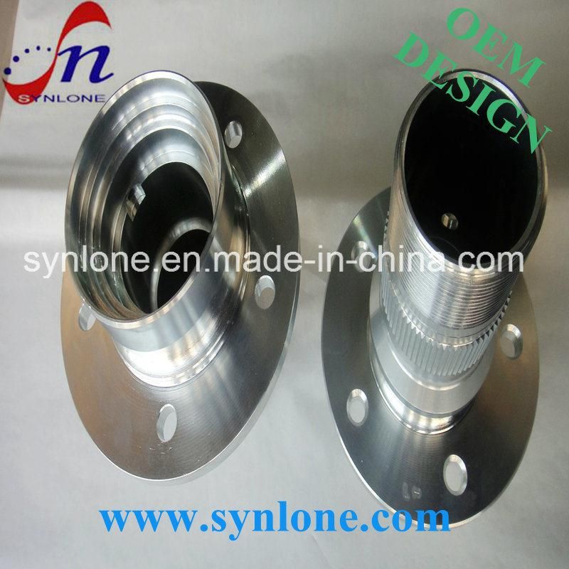 Forging and Machining Steel Galvanize Splined Hub
