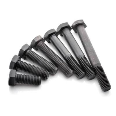 10.9 Grade Black Oxide DIN933 M5 M6 M8 M10 M14 Hex Bolt