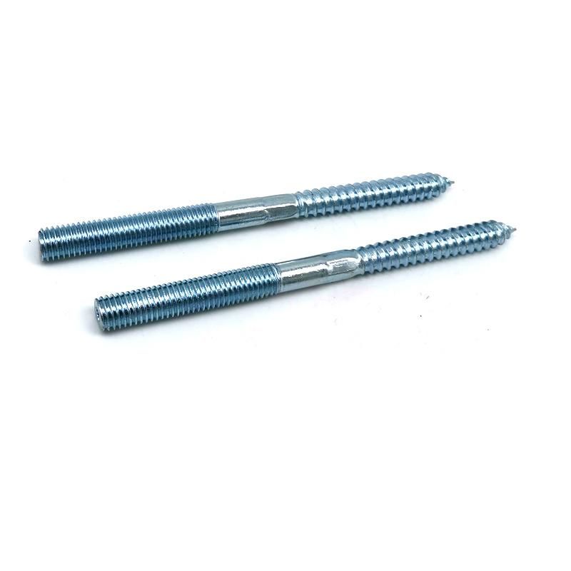 Carbon Steel Galvanized Double Head Threaded Hanger Bolt