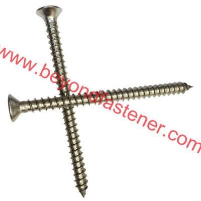 Ss Countersunk Head Tapping Screw Torx Driver/Bimetal Screw