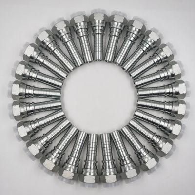 Factory Carbon Steel Zinc Plated CNC Forged Hose End Fitting Hydraulic Banjo Hose Fitting 70011
