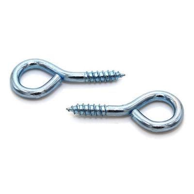 Carbon Steel Wood Black Lag Eye Screw, Eye Hook Screw Eye Screw Hook Stainless Steel
