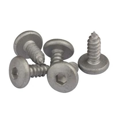 Steel Plated Dacromet Silver Gray Binding Head Allen Self Tapping Screws