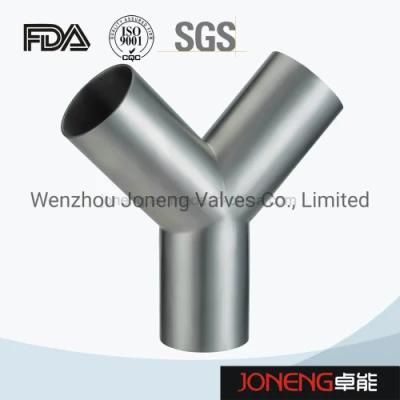 Stainless Steel Hygienic 28W Y Tee Joint